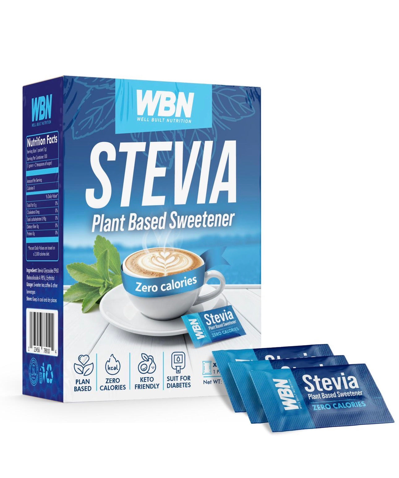 WBN STEVIA 100 pak